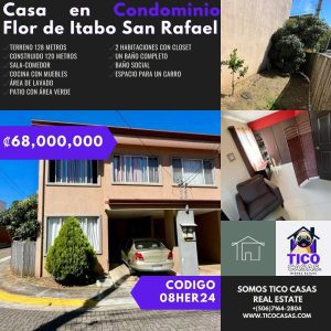 TICO CASAS - HEREDIA - FLOR DE ITABO SAN RAFAEL